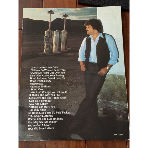 Ricky Skaggs Songbook Piano Vocal Guitar Hal Leonard VTG 1983 Highway 40 Blues - Picture 2 of 5